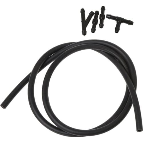 5PCS/Set High Quality Car Windscreen Water Wiper Nozzle Mist Washer Spray Hose Pipe With Spout Joint For Universal Car 2019 New