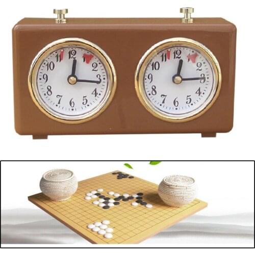 Analog Chess Clock Timer Mechanical Clock Timer for Board Games