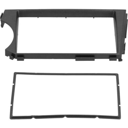 2Din Car Radio Frame Fascia Bezel Trim Kit for SSANG YONG Actyon/ Kyron 2006 2007 2008 2009 Decoration Accessories