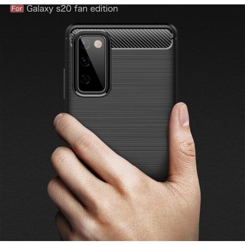 Armor Case For Samsung Galaxy S20 Fan Edition Case Luxury Full Soft TPU Silicone Cover For Samsung Galaxy S20 FE 5G S20 Lite