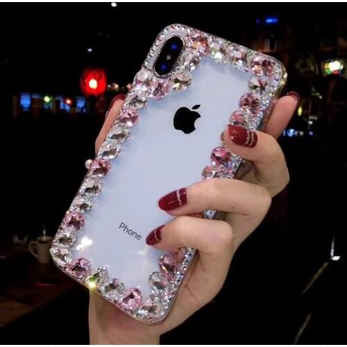 Fashion Bling Diamond Clear Soft Phone Case For Samsung A51 TPU Cover For Samsung A52 A71 A32 4G A21S A20E A10 A31 A30S A50 A70