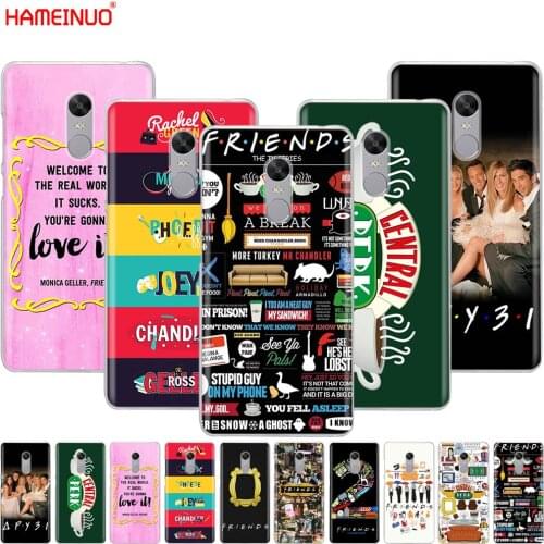 HAMEINUO TV Serie Hot TV Show Freunde Cover phone Case for Xiaomi redmi 5 4 1 1s 2 3 3s pro PLUS redmi note 4 4X 4A 5A