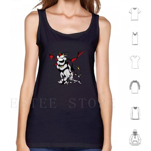 Black Voltron Lion Cubist Tank Tops Vest Sleeveless Voltron Cubism Cartoon 80S