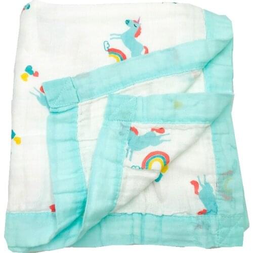 Crocodile Four Layers 70% Bamboo 30% Cotton Muslin Baby Blanket Swaddle Wrap For Newborn Blankets Swaddling Bedding Bath Towel