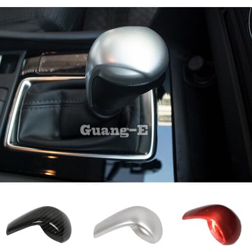 For Mazda CX-9 CX9 2017 2018 2019 2020 Car Stick ABS Chrome Inner Middle Front Shift Stall Paddle Cup Lamp Frame Trim 1pcs