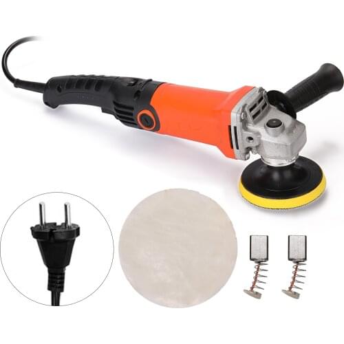 1200W 220V Adjustable Speed Car Electric Polisher Waxing Machine Automobile Furniture Polishing Tool
