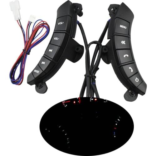 Steering wheel audio control button fit for Great wall Hover H3 H5 wingle 3 5 Back Light Switch car accessories