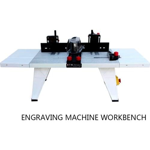 Portable Home Woodworking Engraving Machine Workbench Can Be Flipped Woodworking Table Saw Trimming Machine Workbench
