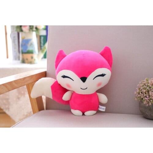 New Design Cute Plush Stuffed Toy For Baby Custom Fox Plush Toy foxes