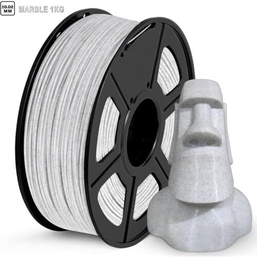 PLA Filament Creative Marble Color 1kg 1.75mm Texture High Toughness Diameter Tolerance 0.02mm FDM 3D Printer Printing Materials