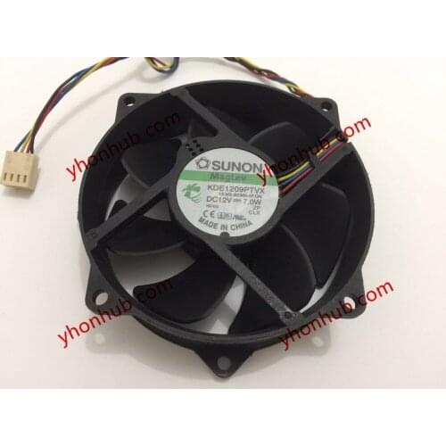 SUNON KDE1209PTVX 13.MS.B2369.AF.GN DC 12V 7.0W 92x92x25mm Server Cooling Fan