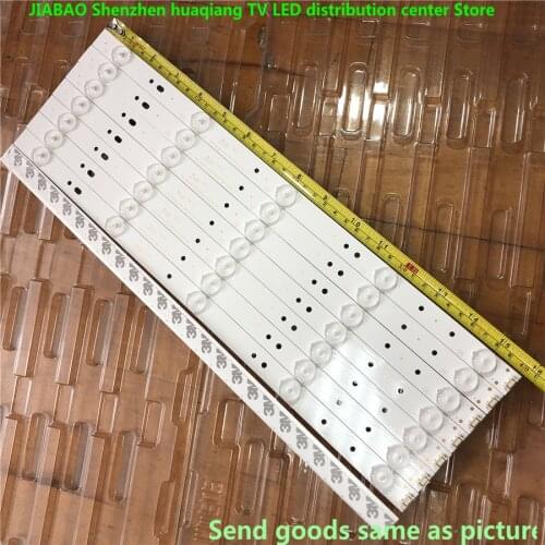 New 8pcs/kit LED Backlight strip PH43E30DSGW PH43E30 43E3000 43E3500 43E6000 E465853 lamp 5800-W43001-3P00 5800-W43001-5P00