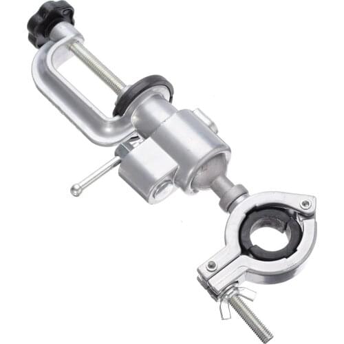 1pc Universal Vise Clamp-on Bench Vises Vice Mini Grinder Holder Electric Drill Stand Vise For Woodworking Aluminum