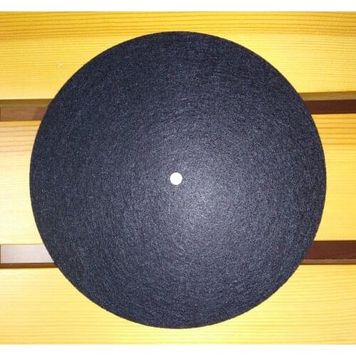 1pc for Vinyl record player LP record pad Anti-static LP silicone pad rubber pad Phonograph wool pad