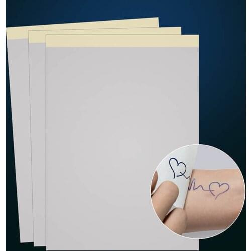 25 Sheets/Lot Tattoo Transfer Paper Copy Paper Tattoo Thermal Paper A4 Can Be Machine-transferred Hand-drawn Transfer Copy Paper