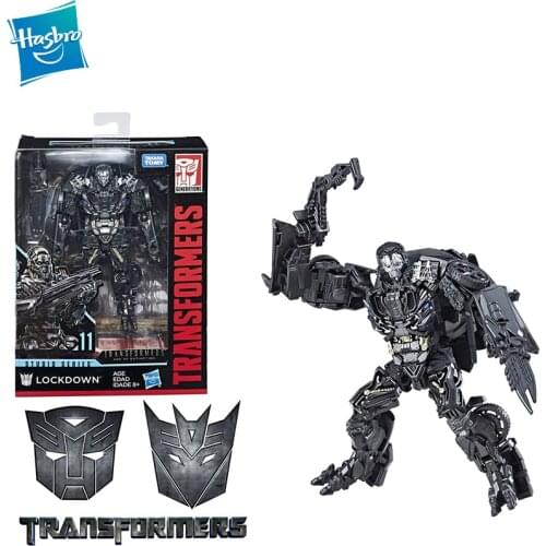 12cm Hasbro Studio Series Transformers SS11 Lockdown PVC Action Figure Model Toy Car Robot Action Figures Car Classic Toys