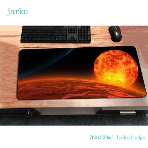 Sun mats Kawaii gaming mouse pad thick 700x400mm keyboard mousepad Christmas locked edge notebook gamer accessories padmouse mat
