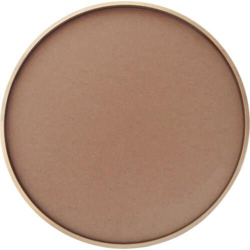 Chinese Style Round Wood Frame Canvas Art Stretched Frames Photo Frame Picture Poster Wood Wall Decor Hanging Frames