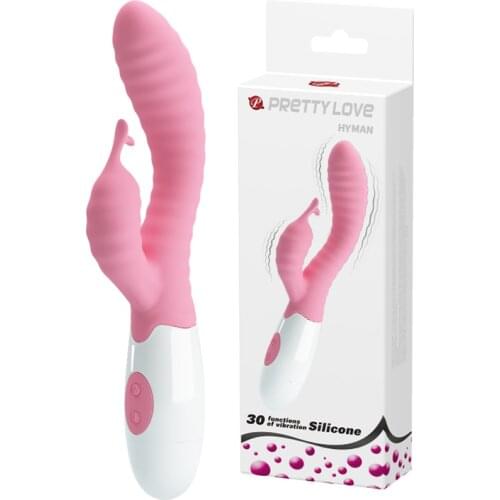 PRETTY LOVE AV Magic Wand 30 Speed Rabbit Vibrator G Spot Clitoris Stimulator Dildo Vibrator Sex Toy For Woman Sex Products