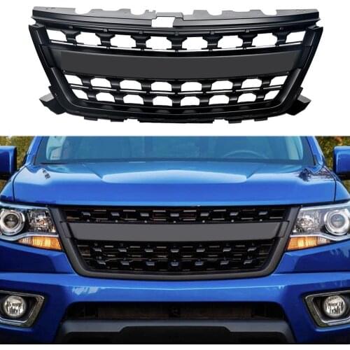 Modified For Colorado Racing Grill Colorado 2016 2017 2018 2019 2020 Fit North American Model Front Bumper Grille Front Grill