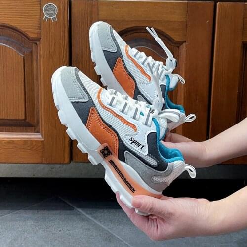 New products spring childrens casual sports shoes sports shoes student childrens mesh casual sports childrens shoes