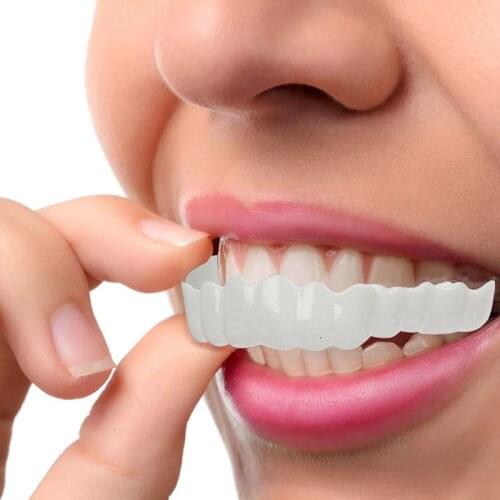 Teeth Whitening Denture Paste False Teeth Veneers Perfect Smile Comfort Fit Flex