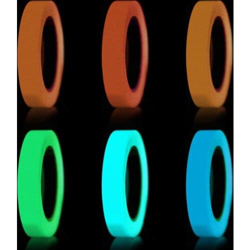 Useful Luminous Fluorescent Night Self-adhesive Glow In The Dark Sticker Tape Safety Security Home Decoration Warning Tape