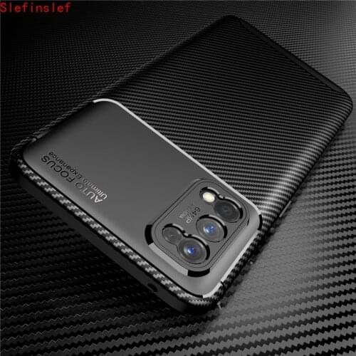 Slim Carbon Fiber Case For OPPO Realme 7 Pro Case For OPPO Realme 7 6 Pro C11 C15 A52 A72 A92 Cover OPPO Reno 2 2Z ZF 4 Pro Case