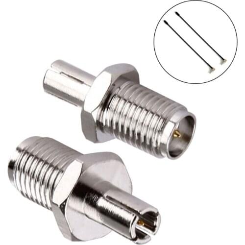 1Set SMA to TS9 RF Coaxial Adapter Male Female Coax Connector Adapter Coupler and Converter 2 Pieces Well Built Quality 425C