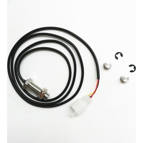 1X Sensor Cable + 2X Magnets 12mm For Motorcycle Speedometer ATV Digital Odometer Sensor Cable High Quality Tool