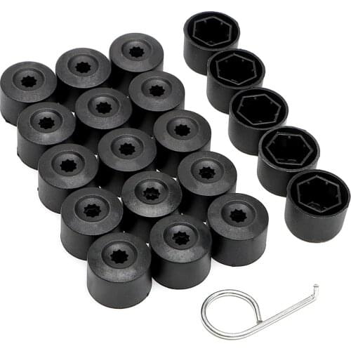 20Pcs 17mm Car Wheel Nut Caps for Volkswagen Bora Sagitar Magotan Passat Special Socket Auto Hub Screw Cover Bolt Rims Protect