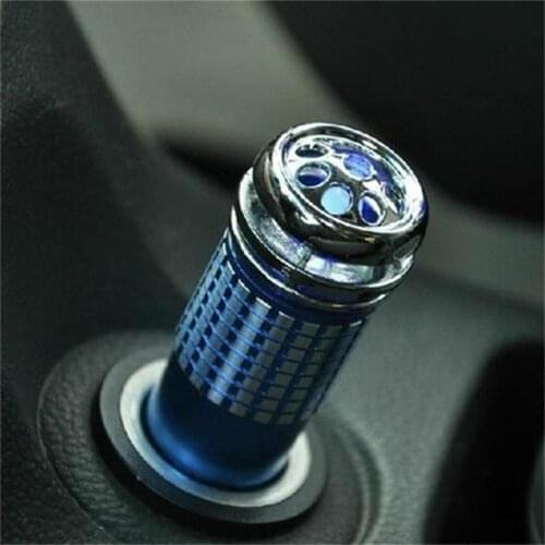 Car Air Purifier Oxygen Bar Car Negative Ion Generator In Addition To Smoke And Odor Formaldehyde With Blue Light Decorations