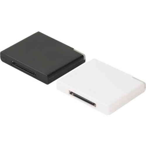 Bluetooth V2.0 A2Dp Music Receiver Adapter For Ipod For Iphone 30 Pin Dock Docking Station Speaker With 1 Led