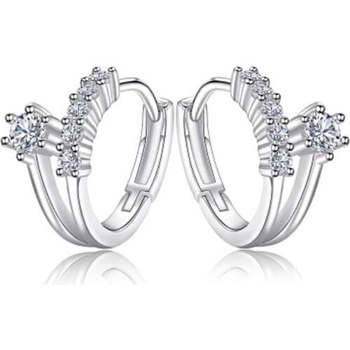 Congliang Women's Silver Earrings