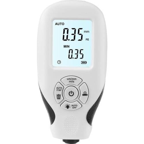 HW-300 Digital Coating Thickness Gauge 1 Micrometre/0-1300 Car Paint Film Thickness Tester NFE/NFE Manual Paint Tool