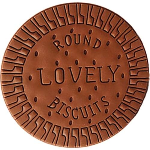 80 Sheets Creative Cookie Memo Pad Mini Notepad Stationery Supplies, Portable Travel Biscuits Memo Pads Writing Drawing Tools