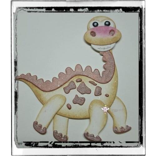 Mmao Crafts Metal Steel Cutting Dies New Dinosaur decoration Stencil For DIY Scrapbooking Paper/photo Cards Embossing Dies