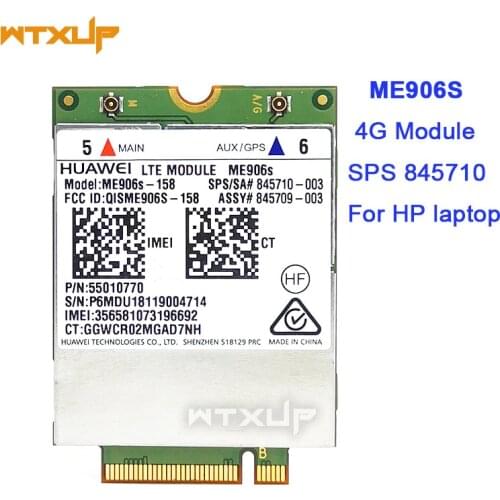Mobile Broadband Card for HP 840 850 LT4132 LTE HSPA+ 4G Module Huawei ME906S ME906S-158 845710-001