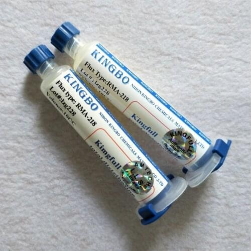 New 2Set/Lot Kingbo RMA-218 Flux Paste high quality Solder Flux for BGA solder station Soldering Tin Cream