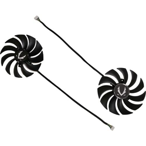 2pcs/Set 95MM GAA8S2U 39.5Mounting Holes Pitch GPU VGA Cooler Fan For ZOTAC GAMING GeForce RTX 3070 AMP Holo Video Cards Cooling