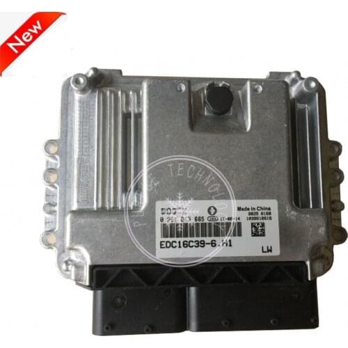 Diesel fuel engine computer control board ECU 0281013665 EDC16C39 for bosch JMC
