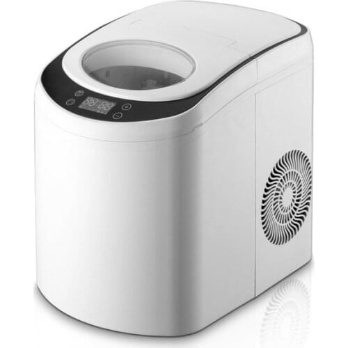 Portable Automatic Electric Ice Maker Household Mini Round Shape Ice Making Machine 15KG/24H Home Family Small Bar Coffee Shop