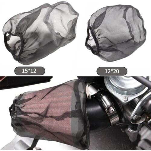 Universal Air Filter Protective Cover Waterproof Oilproof Dustproof for Cylindrical High Flow Air Intake Filter Air Filter Cover