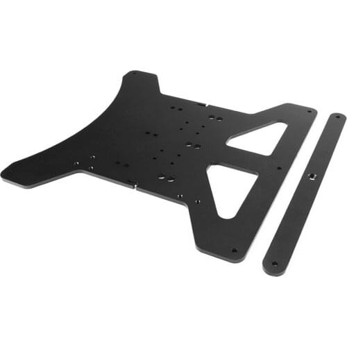 1 set 2040 Profile Y Bracket Hot Bed Platform Support for Ender 3/CR-10 3D Printer Spare Parts