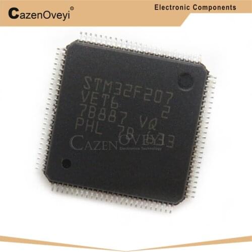 1pcs/lot STM32F207VET6 STM32F407VET6 STM32F205VET6 STM32F205ZGT6 new original QFP100