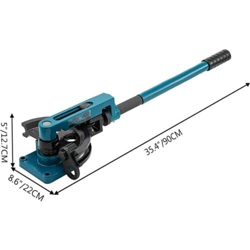 10 - 25mm Carbon Steel Manual Tube Tube Bender Tube Bender Set Fit For Stainless Steel Aluminum Copper Brass Tubes