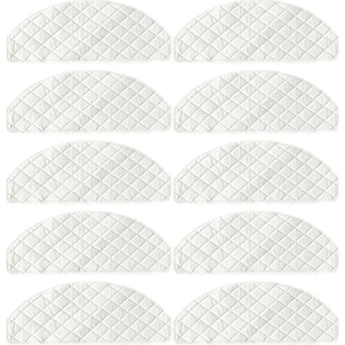 20Pcs Disposable Rags for Ecovacs Deebot Ozmo T8 Vacuum Cleaner Mop Cloths Mopping Pads Spare Parts