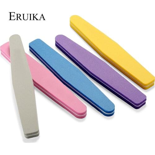 5Pcs/set Mix Color Sanding Sponge Nail Buffers Block for Gel Nail Polish Nail Art Manicure Pedicure Nail Files Buffer Art Tool