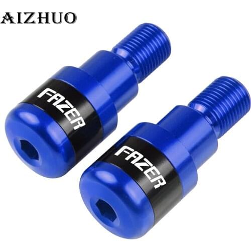 CNC Motorcycle Accessories Handlebar Handle Grips End Hand Bar End Cap For Yamaha FZ1 FAZER FZ6 FAZER FAZER600 FAZER 600