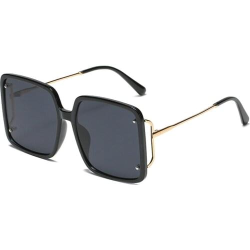 Oversized Square Sunglasses Women Fashion 2021 New Vintage Shades Men Brand Design Luxury Big Sun Glasses UV400 Eyewear Female